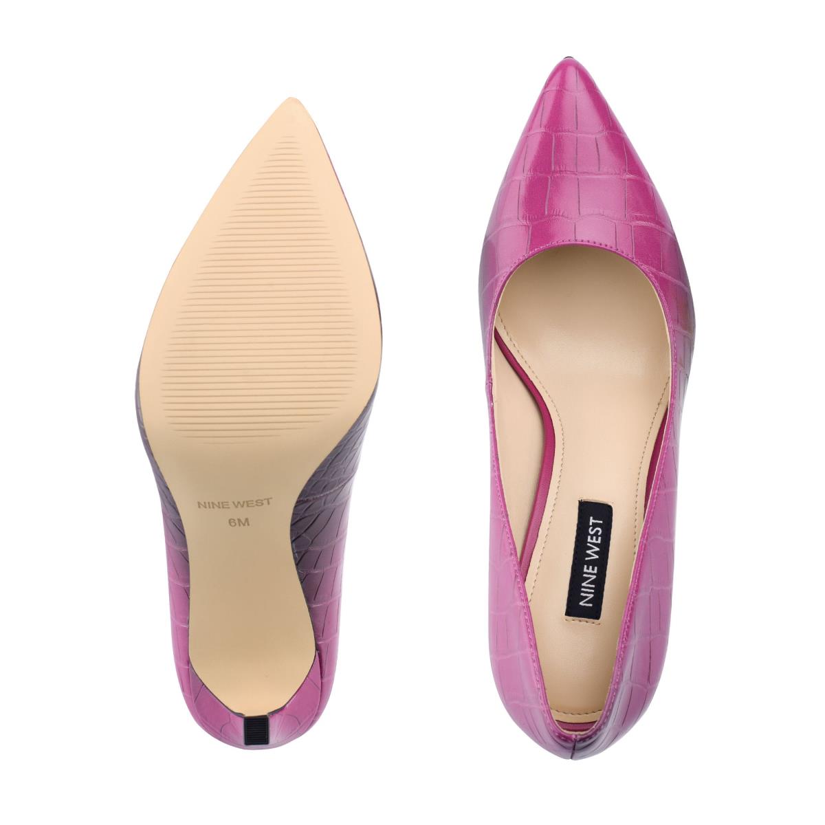 Pink Women's Nine West Tatiana Pointy Toe Pumps | BPZE93706