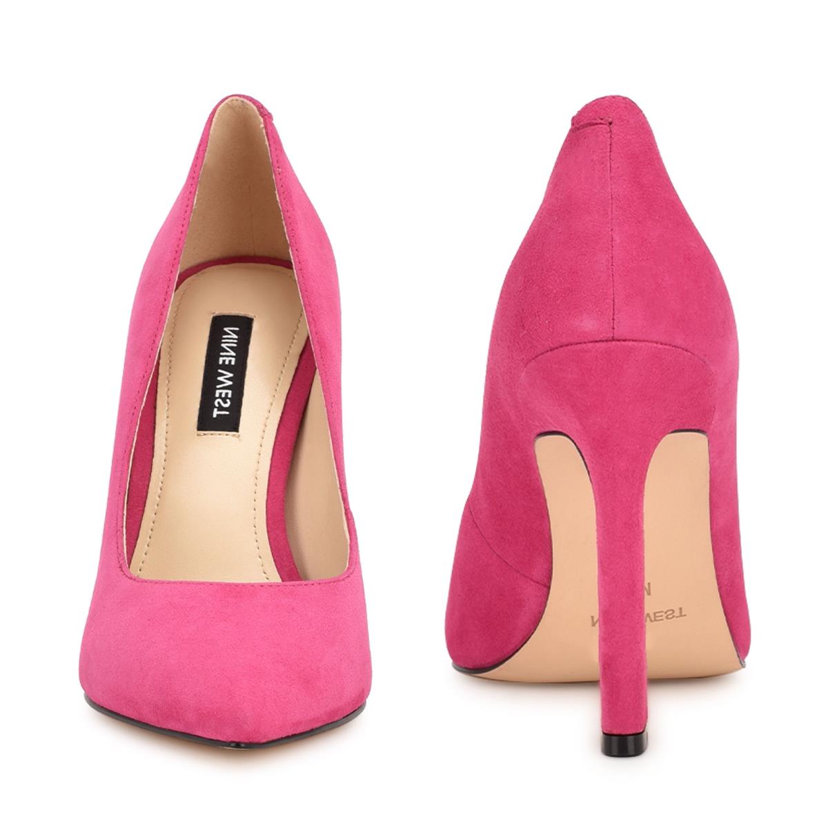 Pink Women's Nine West Trendz Pointy Toe Pumps | UDVF12784