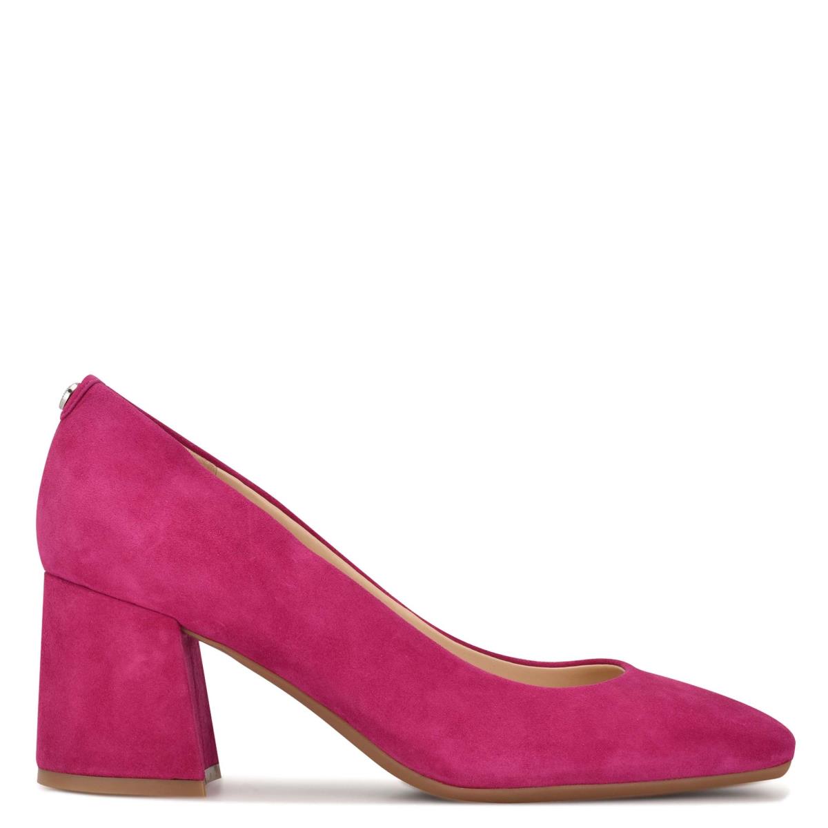 Pink Women\'s Nine West Vibe 9x9 Block Heel Pumps | DKGZ04753