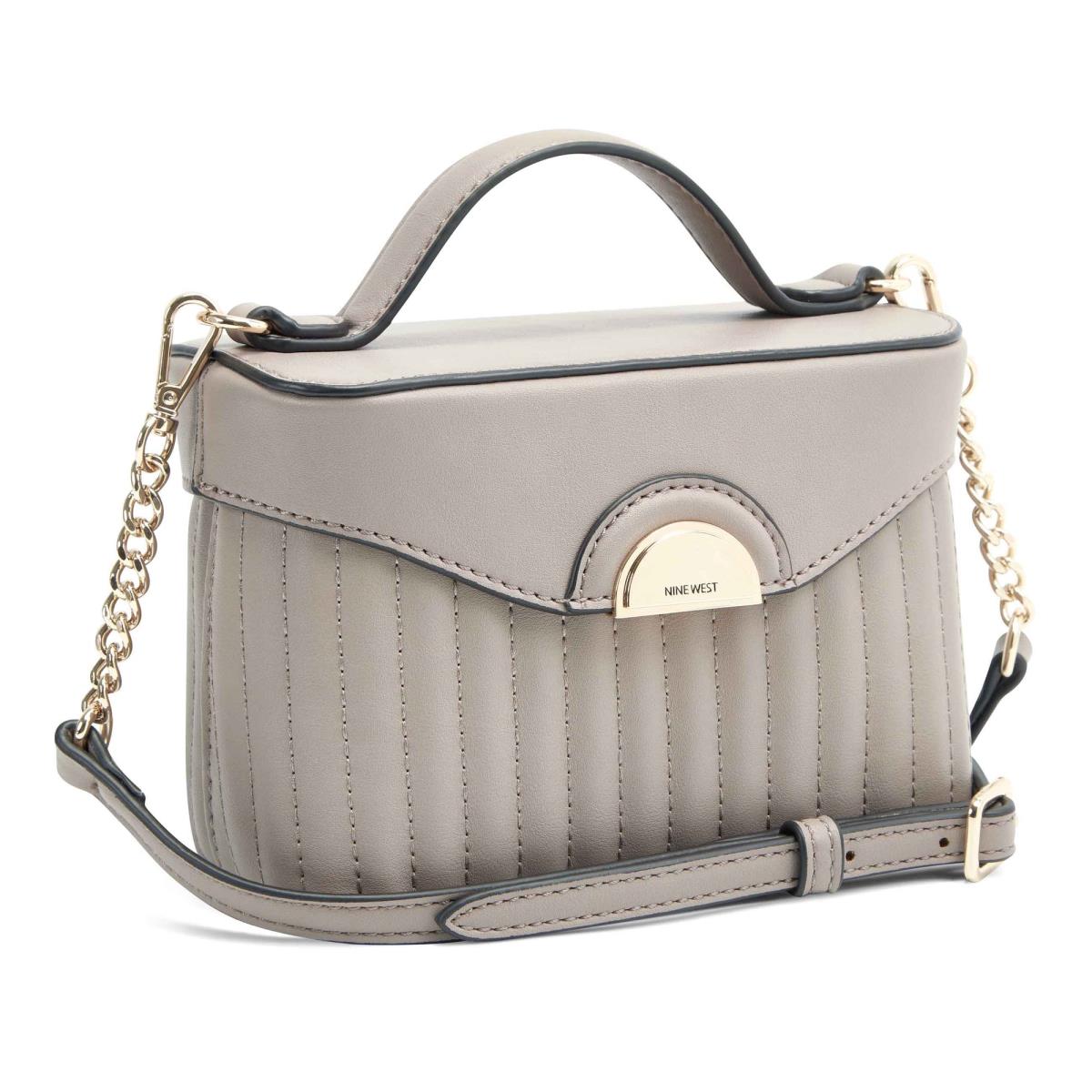 Platinum Women's Nine West Wren Vanity Case Crossbody Bags | SUAZ68450