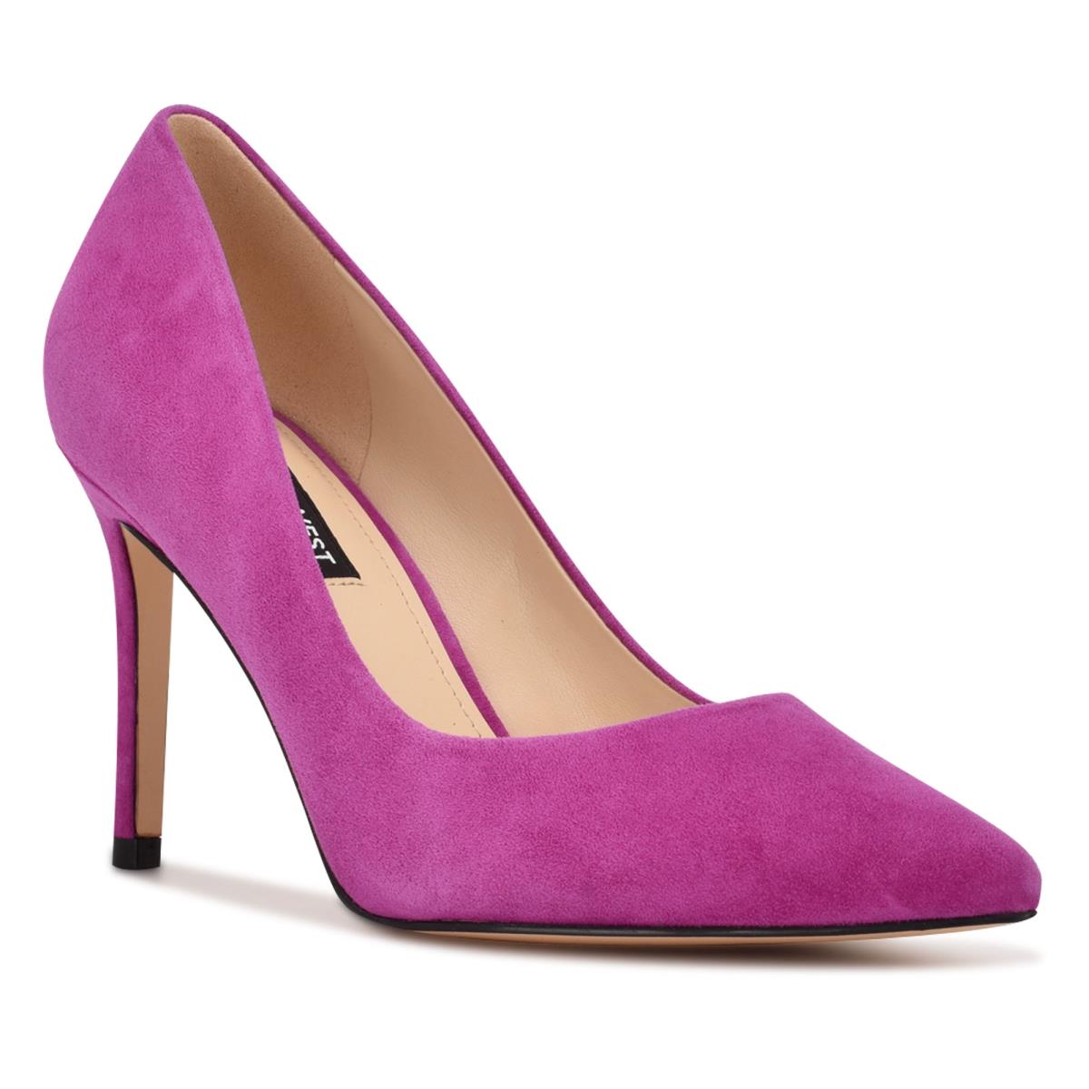 Purple Women's Nine West Ezra Pointy Toe Pumps | GFLP13890