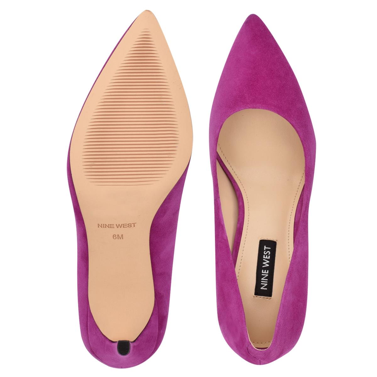 Purple Women's Nine West Ezra Pointy Toe Pumps | GFLP13890