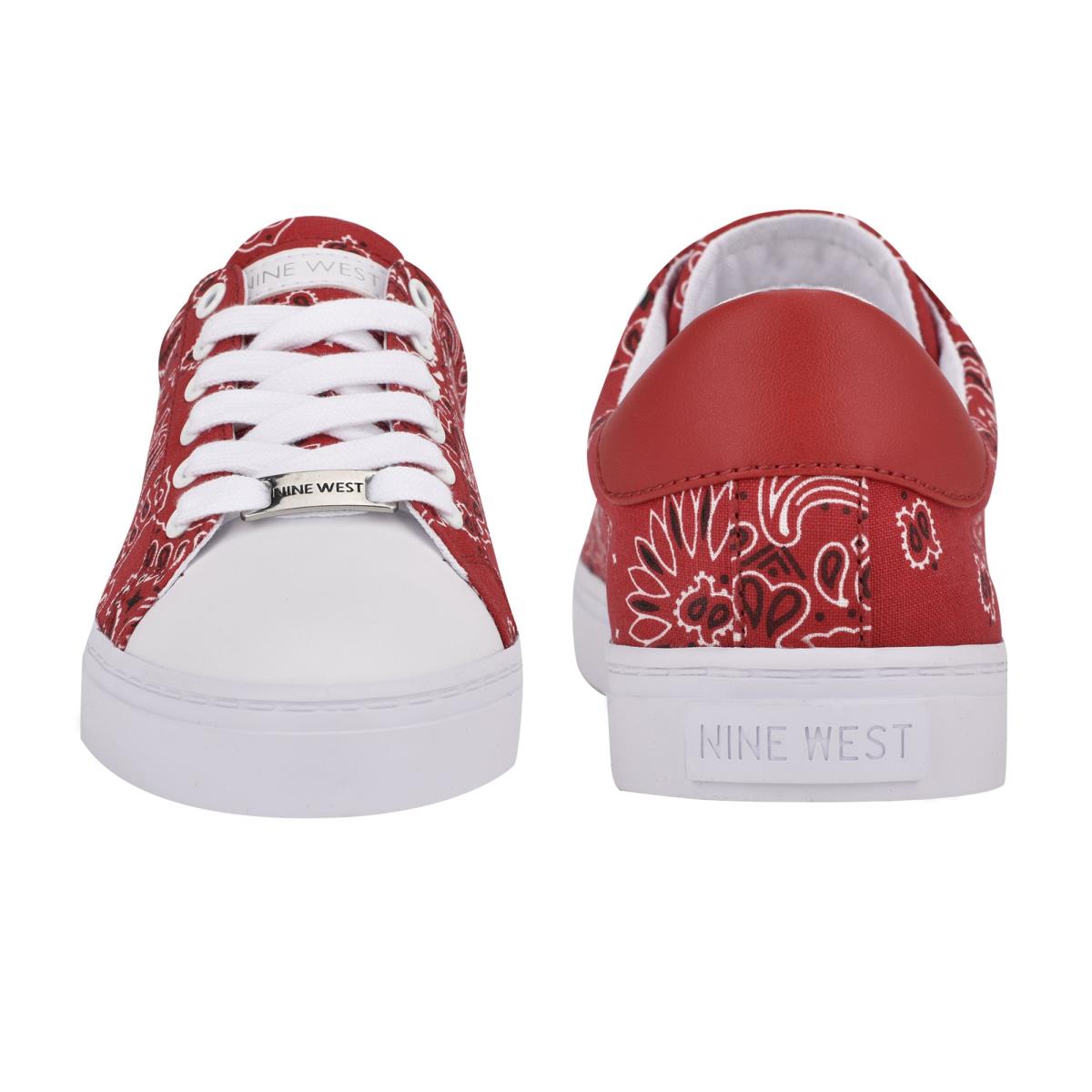 Red Women's Nine West Best Casual Sneakers | YQRA08367