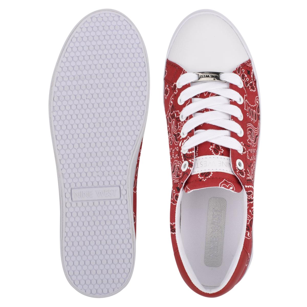 Red Women's Nine West Best Casual Sneakers | YQRA08367