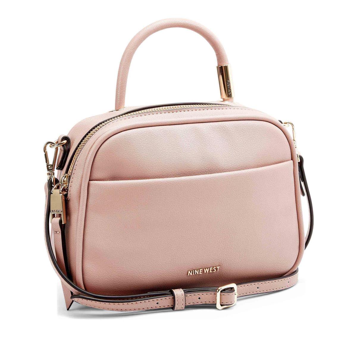 Rose Women's Nine West Gail Top Handle Crossbody Bags | QDBE17925