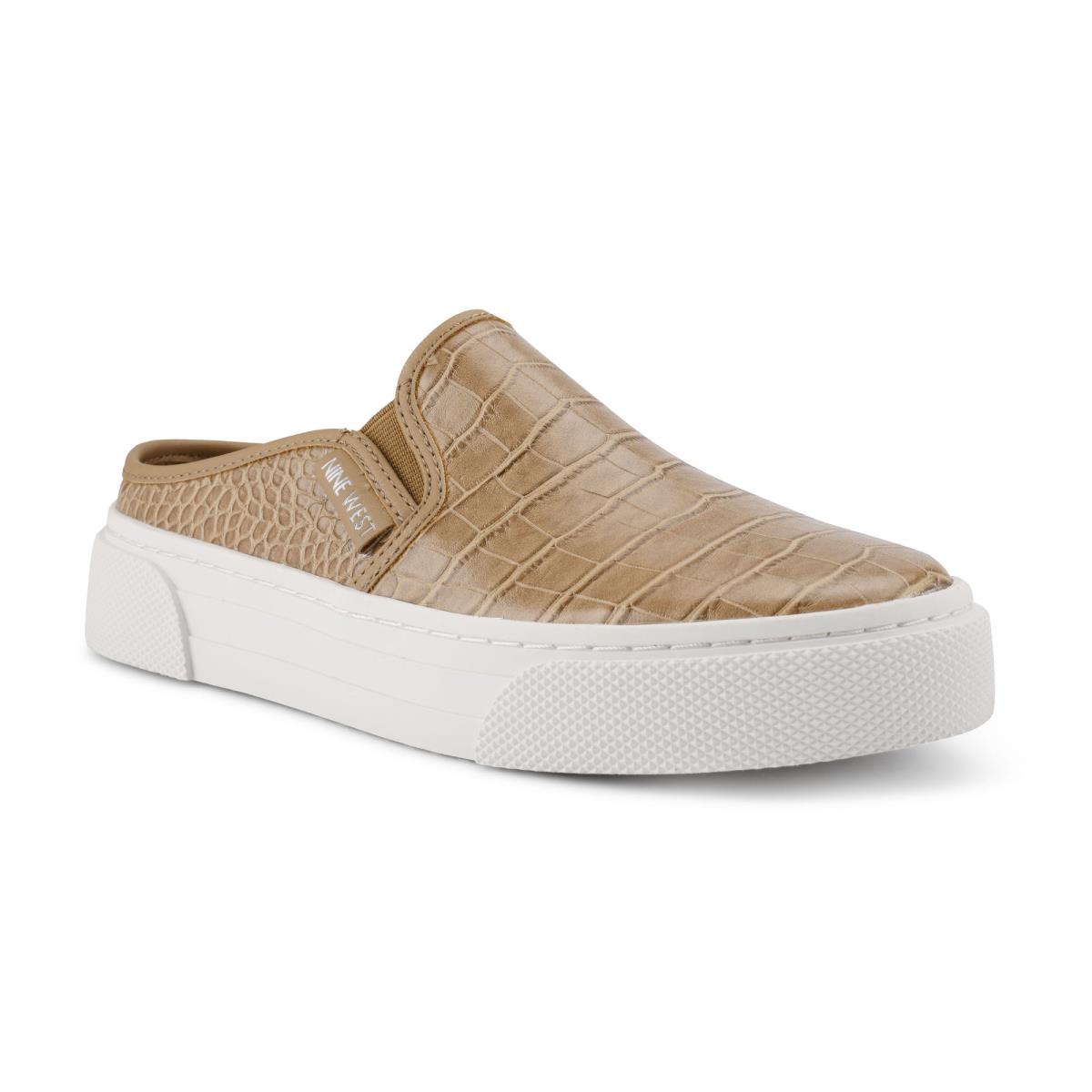 Snake / Brown Women's Nine West Hayzel Slip On Sneaker | LXGB53680