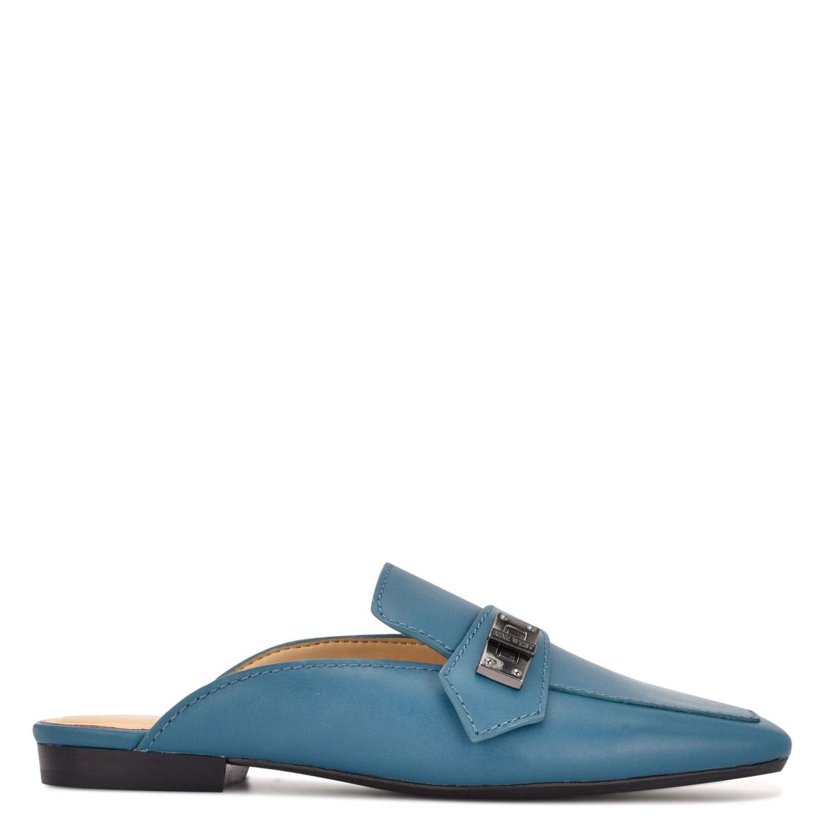 Turquoise Women\'s Nine West Neat 9x9 Loafer Mules | SCXN75342