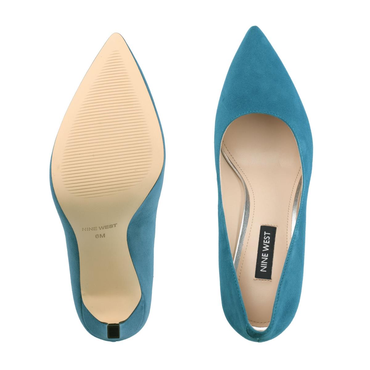 Turquoise Women's Nine West Tatiana Pointy Toe Pumps | DZPR78354