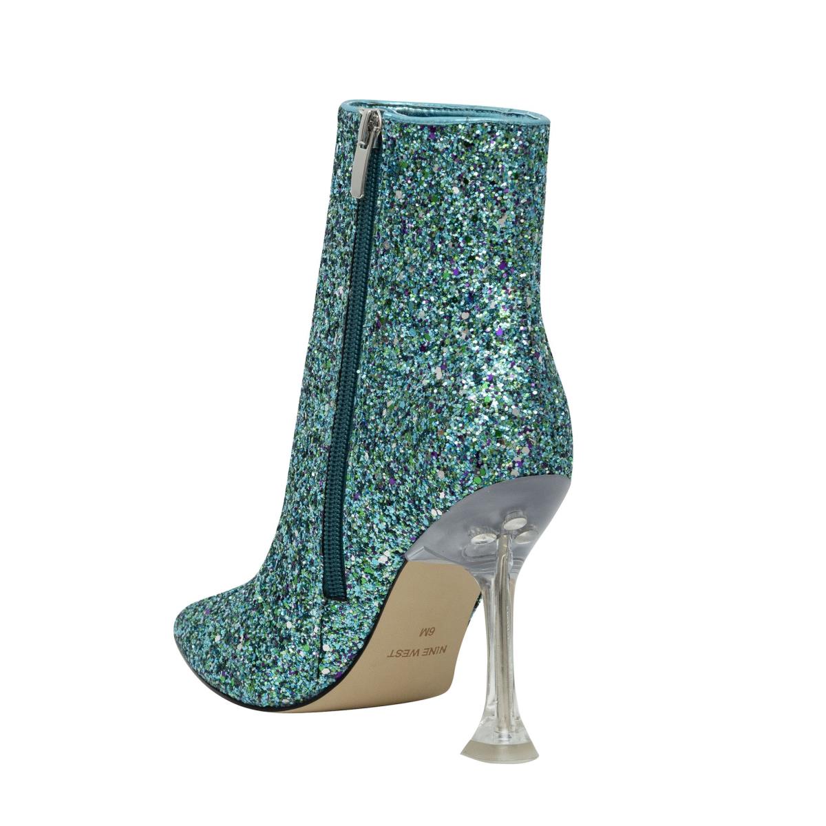 Turquoise Women's Nine West Tonight Dress Booties | MEYR52631