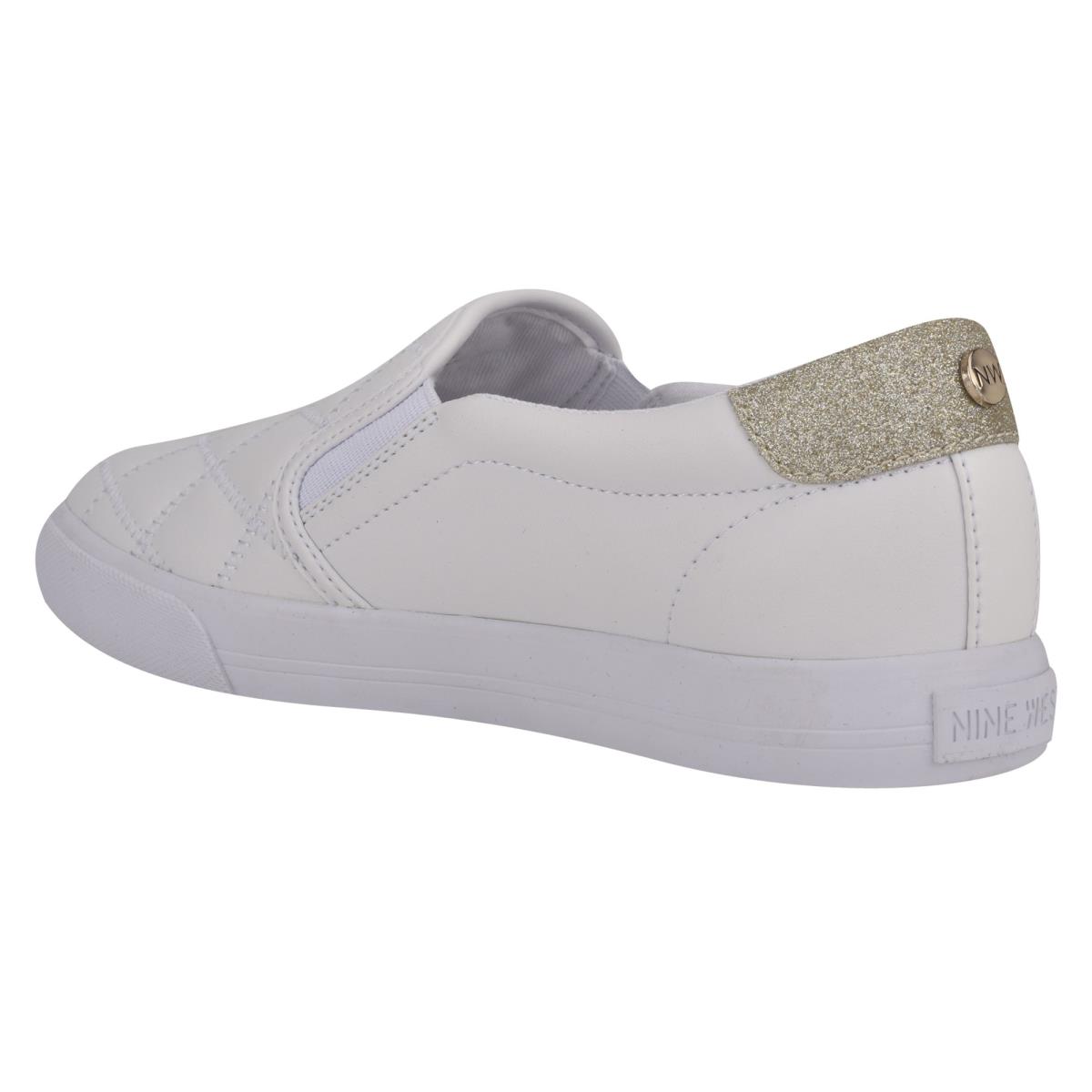 White Women's Nine West Lala Slip On Sneakers | PXLQ61920