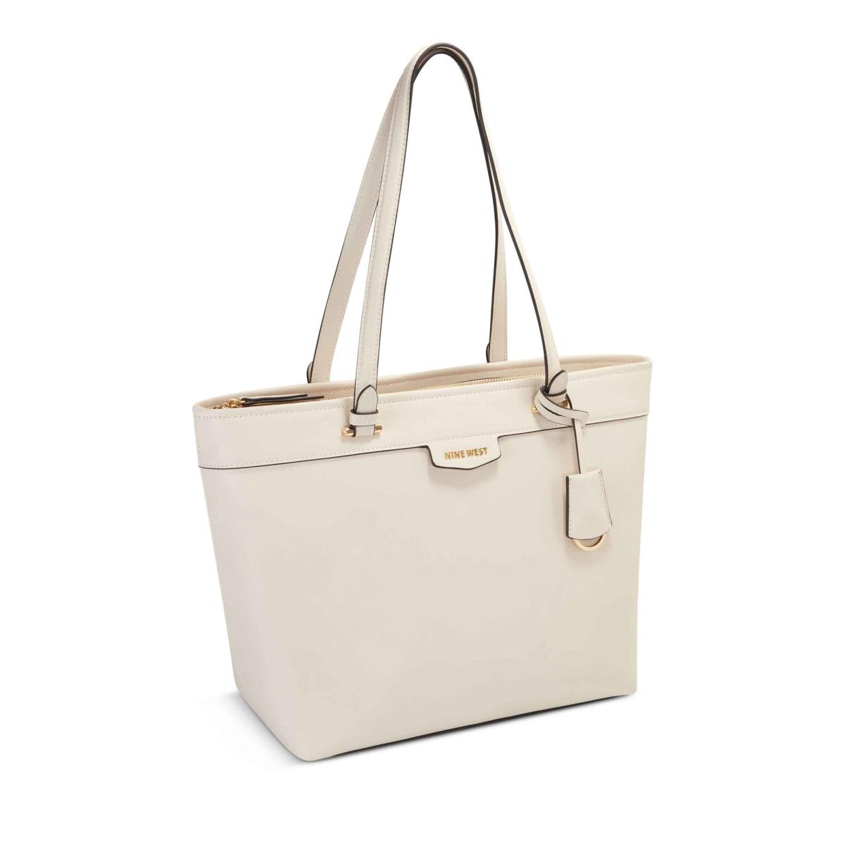 White Women's Nine West Nala Tote Tote Bags | RSEH31980