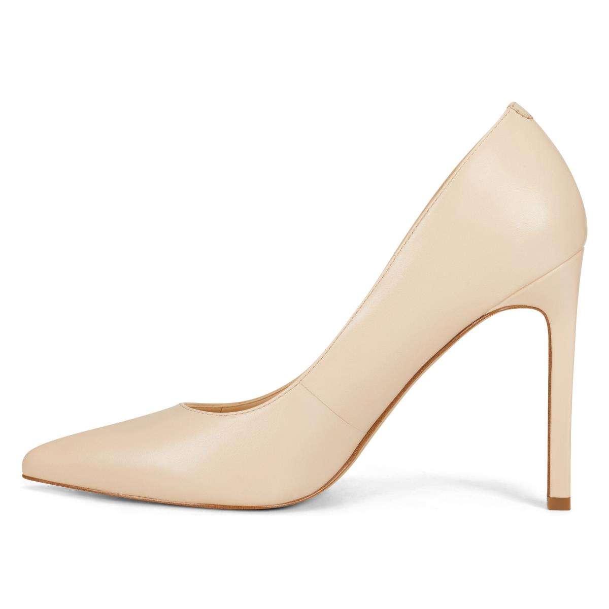 White Women's Nine West Tatiana Pointy Toe Pumps | UZXM02931