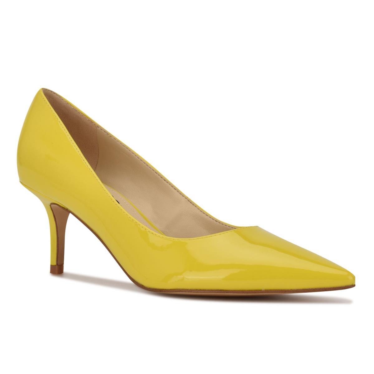 Yellow Women's Nine West Arlene Pointy Toe Pumps | EIGB70356