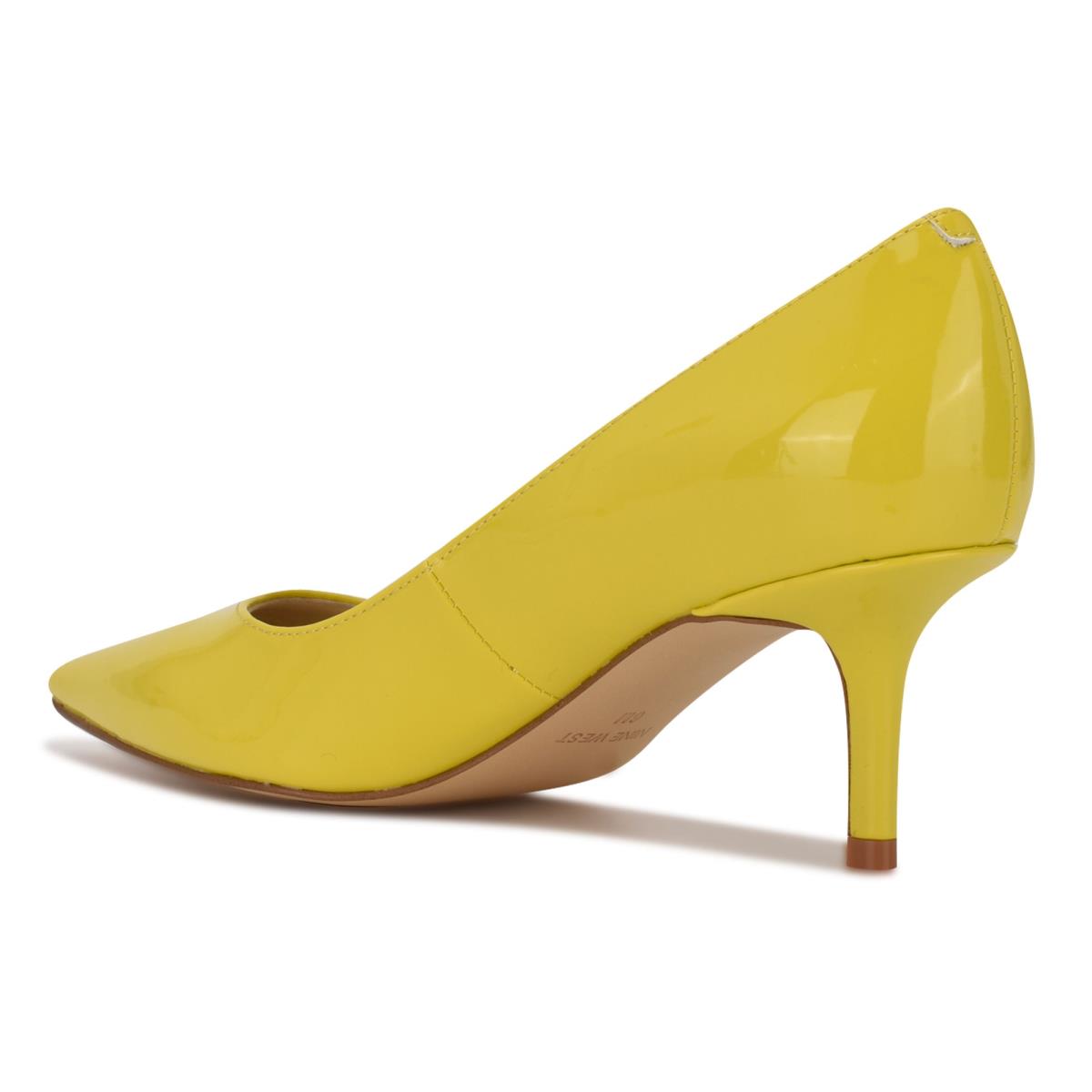 Yellow Women's Nine West Arlene Pointy Toe Pumps | EIGB70356