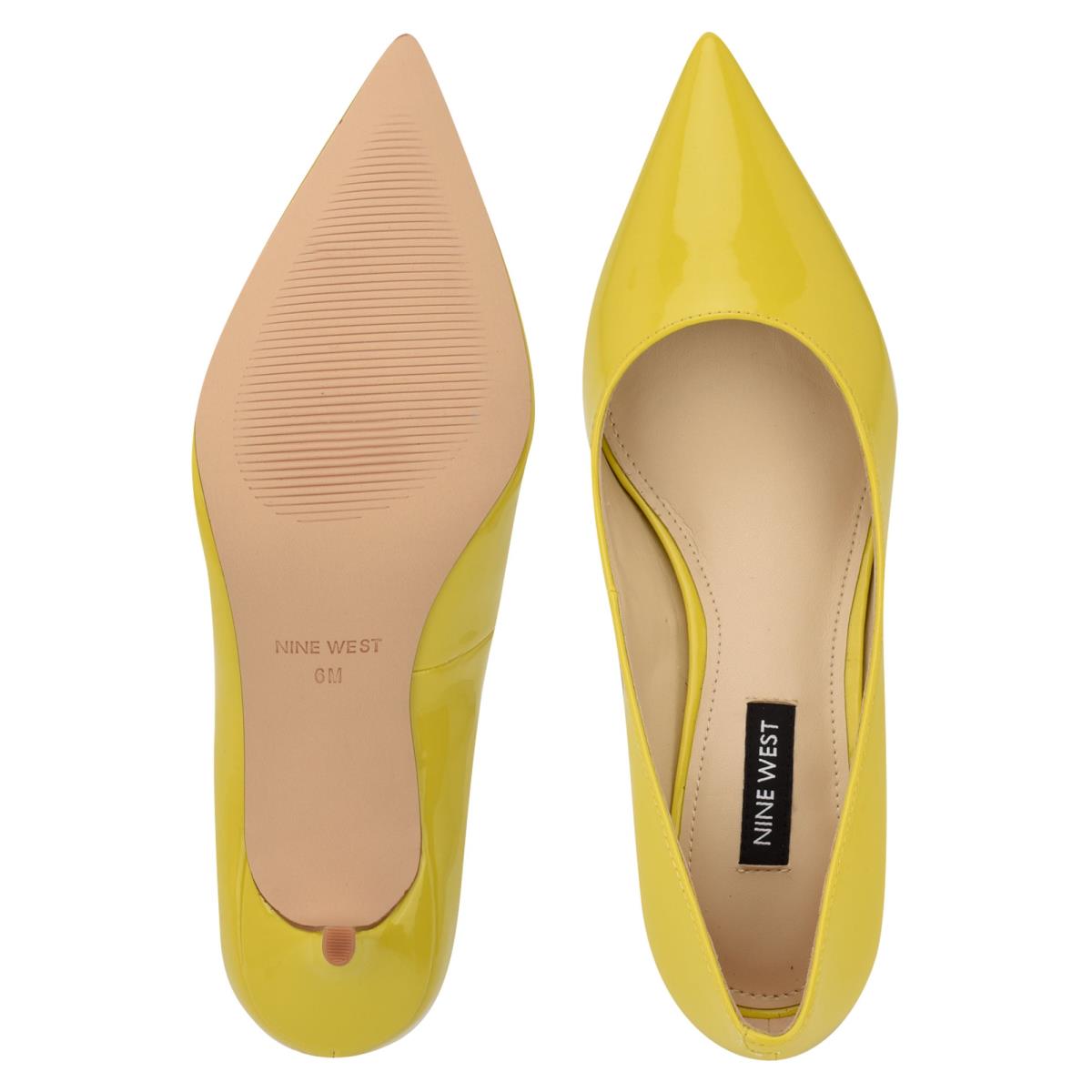 Yellow Women's Nine West Arlene Pointy Toe Pumps | EIGB70356