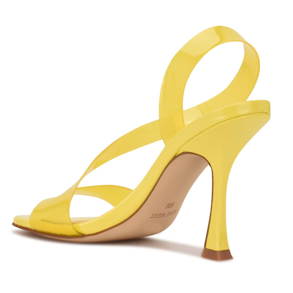 Yellow Women's Nine West Irise Dress Sandals | OSGV19068