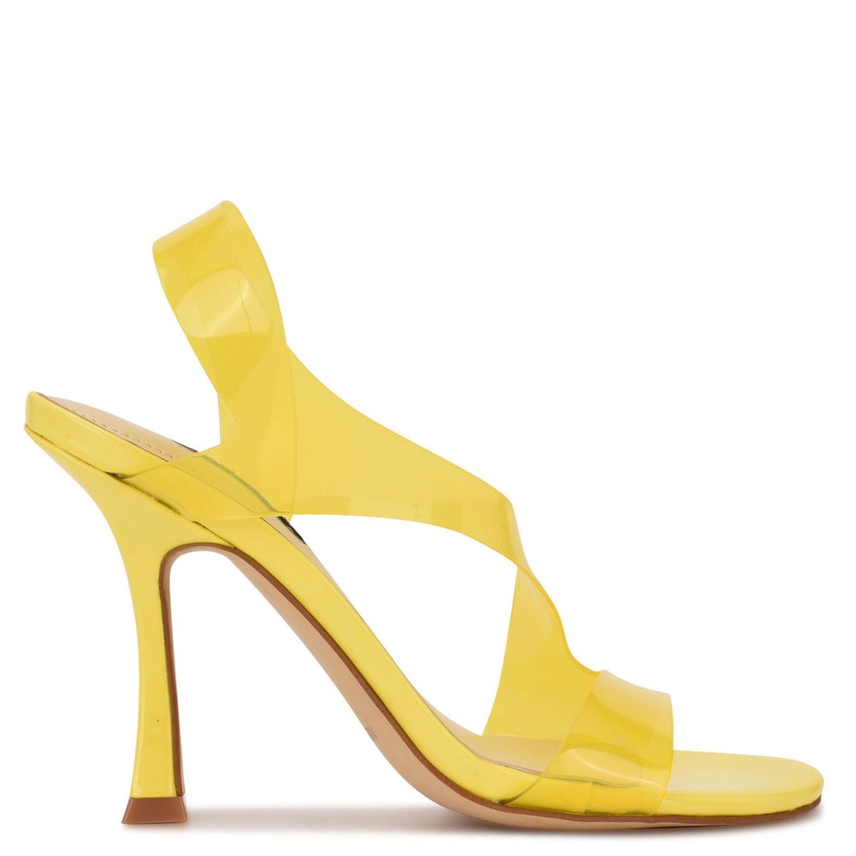 Yellow Women\'s Nine West Irise Dress Sandals | OSGV19068