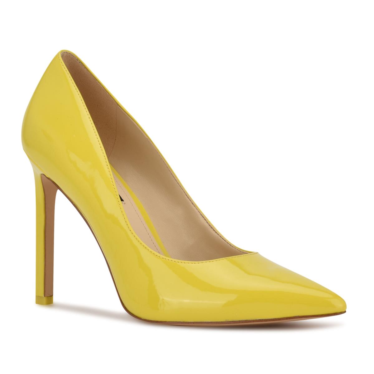 Yellow Women's Nine West Tatiana Pointy Toe Pumps | TYBF73921