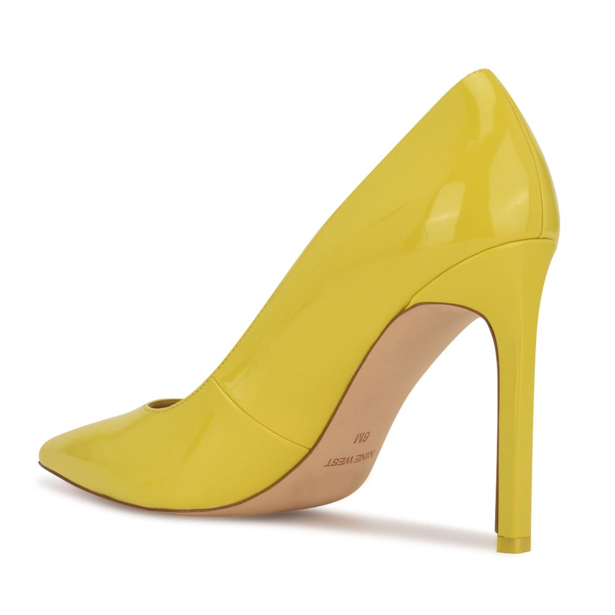 Yellow Women's Nine West Tatiana Pointy Toe Pumps | TYBF73921