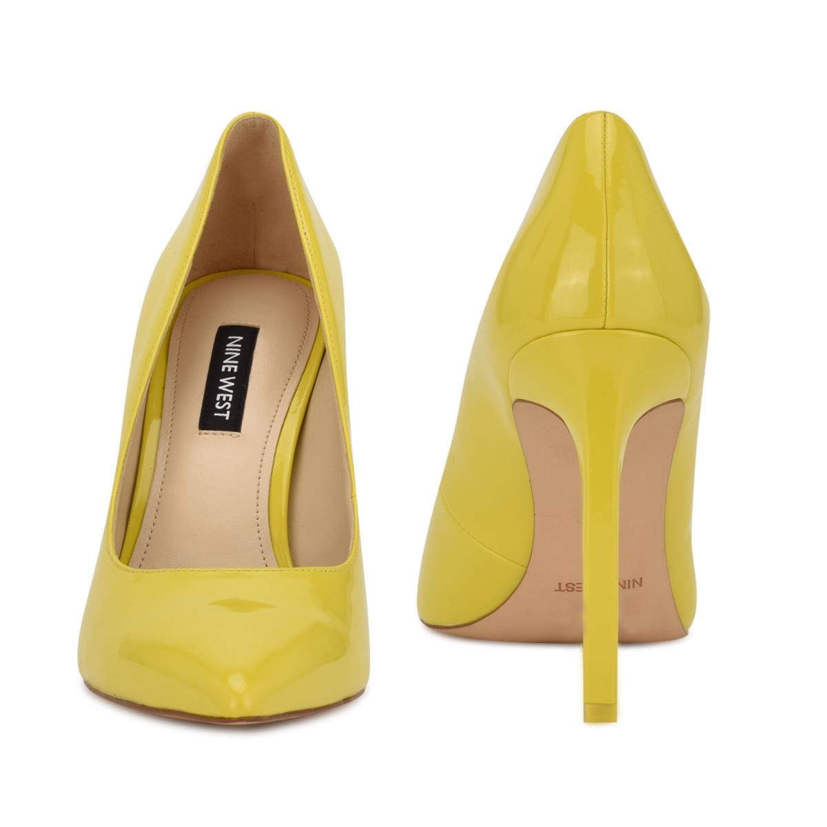 Yellow Women's Nine West Tatiana Pointy Toe Pumps | TYBF73921