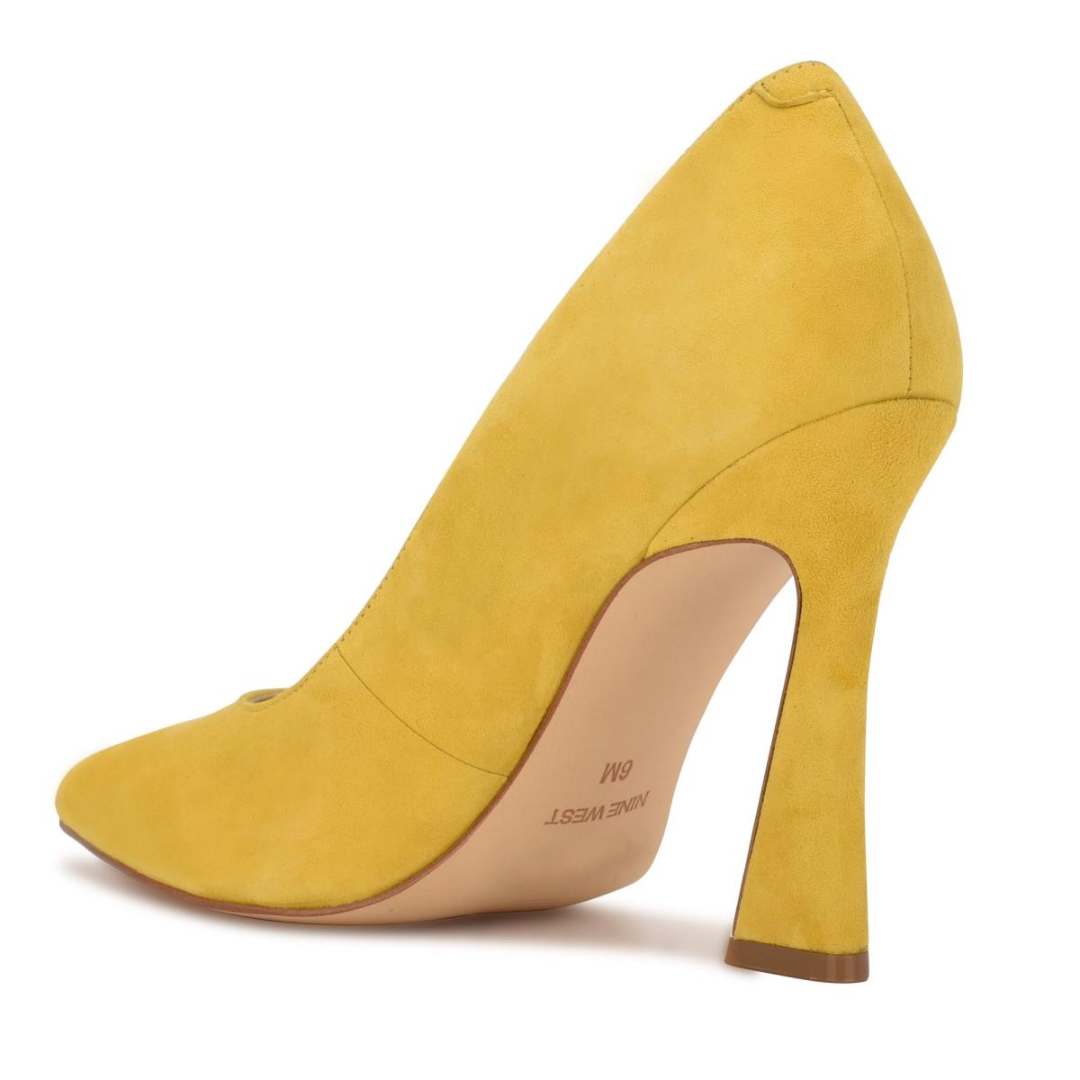 Yellow Women's Nine West Trendz Pointy Toe Pumps | KOGD46802