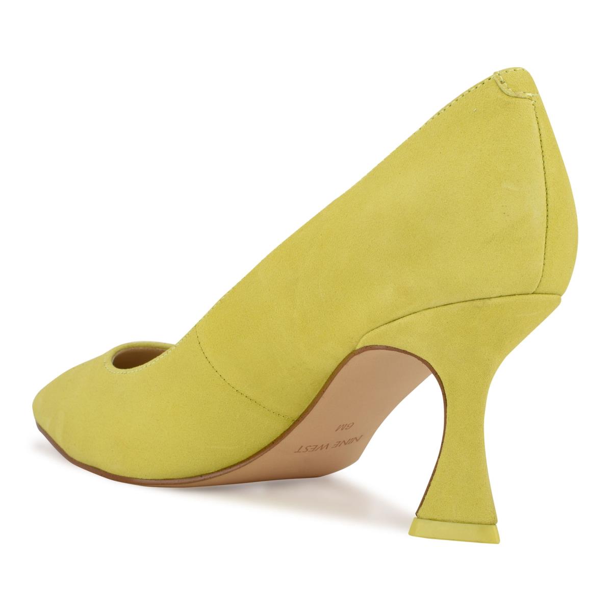 Yellow Women's Nine West Workin Pointy Toe Pumps | SIQO58193