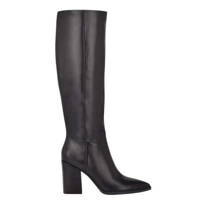 Black Women's Nine West Brixe Heeled Boots | JSHE96147