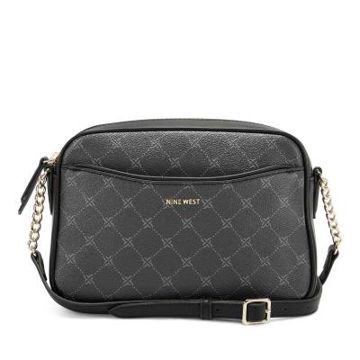 Black Women's Nine West Calla Camera Bag Crossbody Bags | FYPT80142