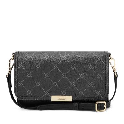 Black Women's Nine West Lawson Wallet On A String Crossbody Bags | KWME60475