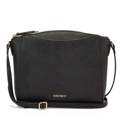 Black Women's Nine West Paisley Crossbody Bags | NHPR71936