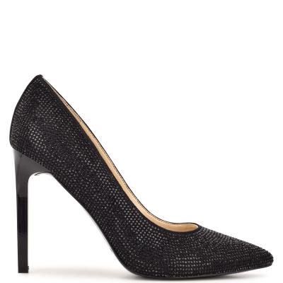 Black Women's Nine West Tatiah Dress Pumps | KBUR62391