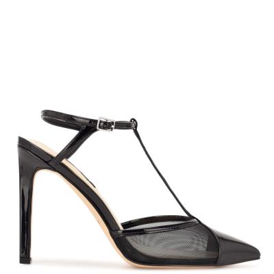 Black Women's Nine West Terrah Dress Pumps | VUET57120