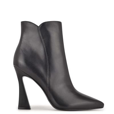 Black Women's Nine West Torrie Dress Booties | WKQT06891