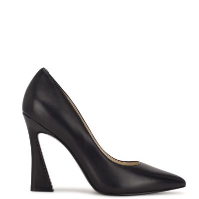 Black Women's Nine West Trendz Pointy Toe Pumps | GXMO97801