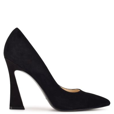 Black Women's Nine West Trendz Pointy Toe Pumps | RYNJ61053