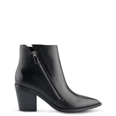 Black Women's Nine West Wearit Block Heel Booties | ZVSE50389