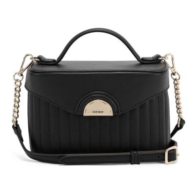 Black Women's Nine West Wren Vanity Case Crossbody Bags | IVYL29175