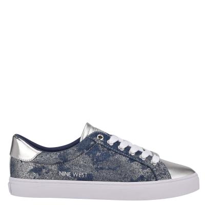 Blue Women's Nine West Best Casual Sneakers | DZRW04983