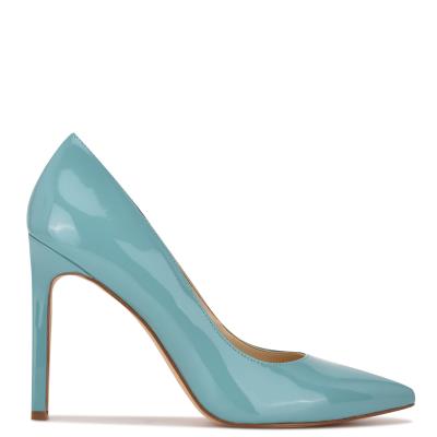 Blue Women's Nine West Tatiana Pointy Toe Pumps | MIJB83491