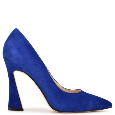 Deep Blue Women's Nine West Trendz Pointy Toe Pumps | UFAN84769