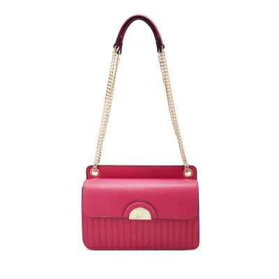 Fuchsia Women's Nine West Wren Convertible Xbody Flap Crossbody Bags | CJRD91086