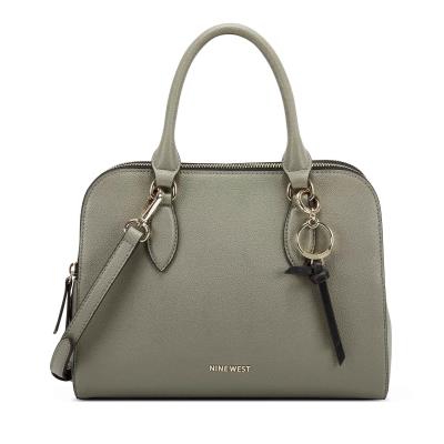 Olive Women's Nine West Cyra A List Satchel Bags | TCEV80964