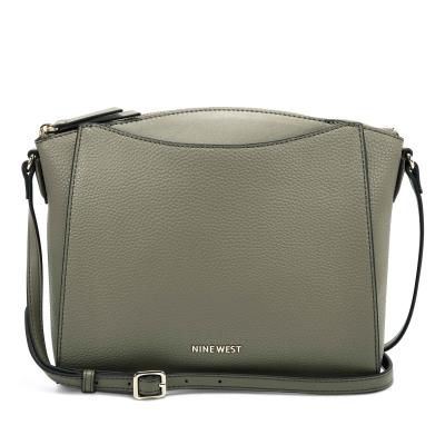 Olive Women's Nine West Paisley Crossbody Bags | KDCT76053