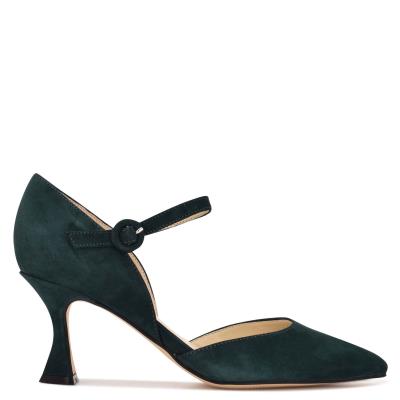 Peacock Women's Nine West Wanah Pointy Toe Pumps | KPHI83420