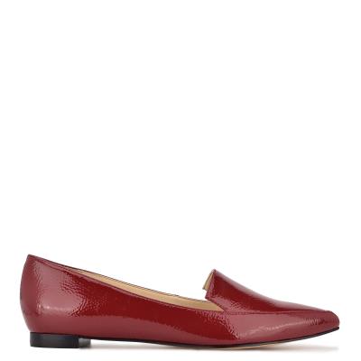 Pink Women's Nine West Abay Smoking Flats | GHNF98640