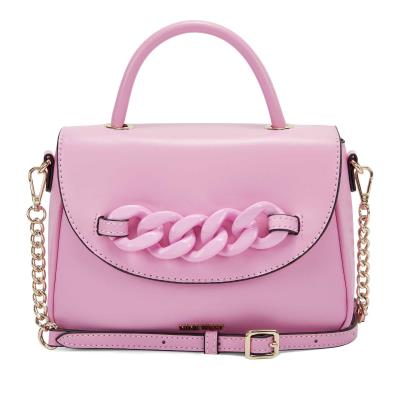 Pink Women's Nine West Addy Mini Top Handle Flap Crossbody Bags | MXUK71264