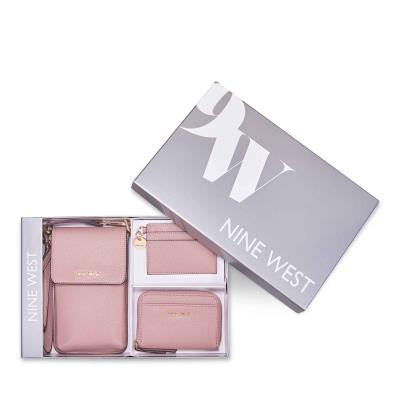 Pink Women's Nine West Azalea 3 Piece Box Set Wallets | ZXWE58261