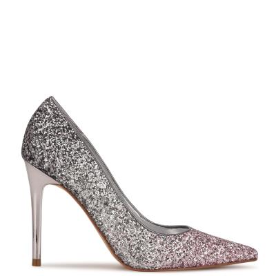 Pink Women's Nine West Fresh Pointy Toe Pumps | WNHB03542