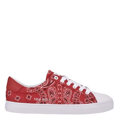 Red Women's Nine West Best Casual Sneakers | YQRA08367