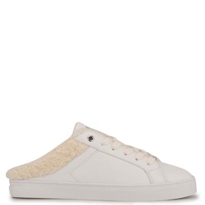 White Women's Nine West Beezie Slip On Sneaker | GDPR94805